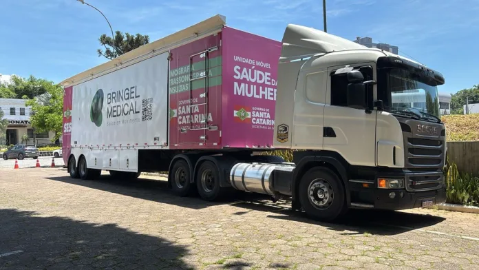 Carreta da Saúde da Mulher chega a Indaial para realização de exames