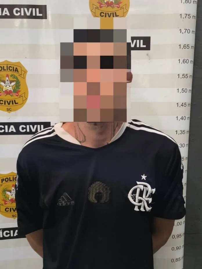 Polícia Civil prende suspeito de latrocínio em Apiúna após cumprimento de mandado de prisão