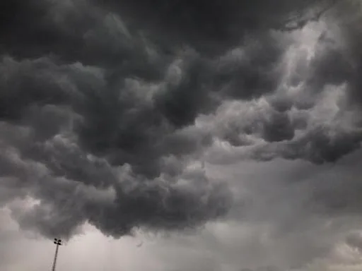 Temporais com chuva intensa