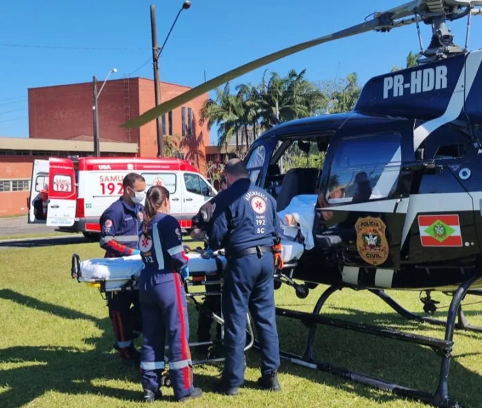 Atendimentos do SAMU em Santa Catarina ultrapassam 205 mil em 2025