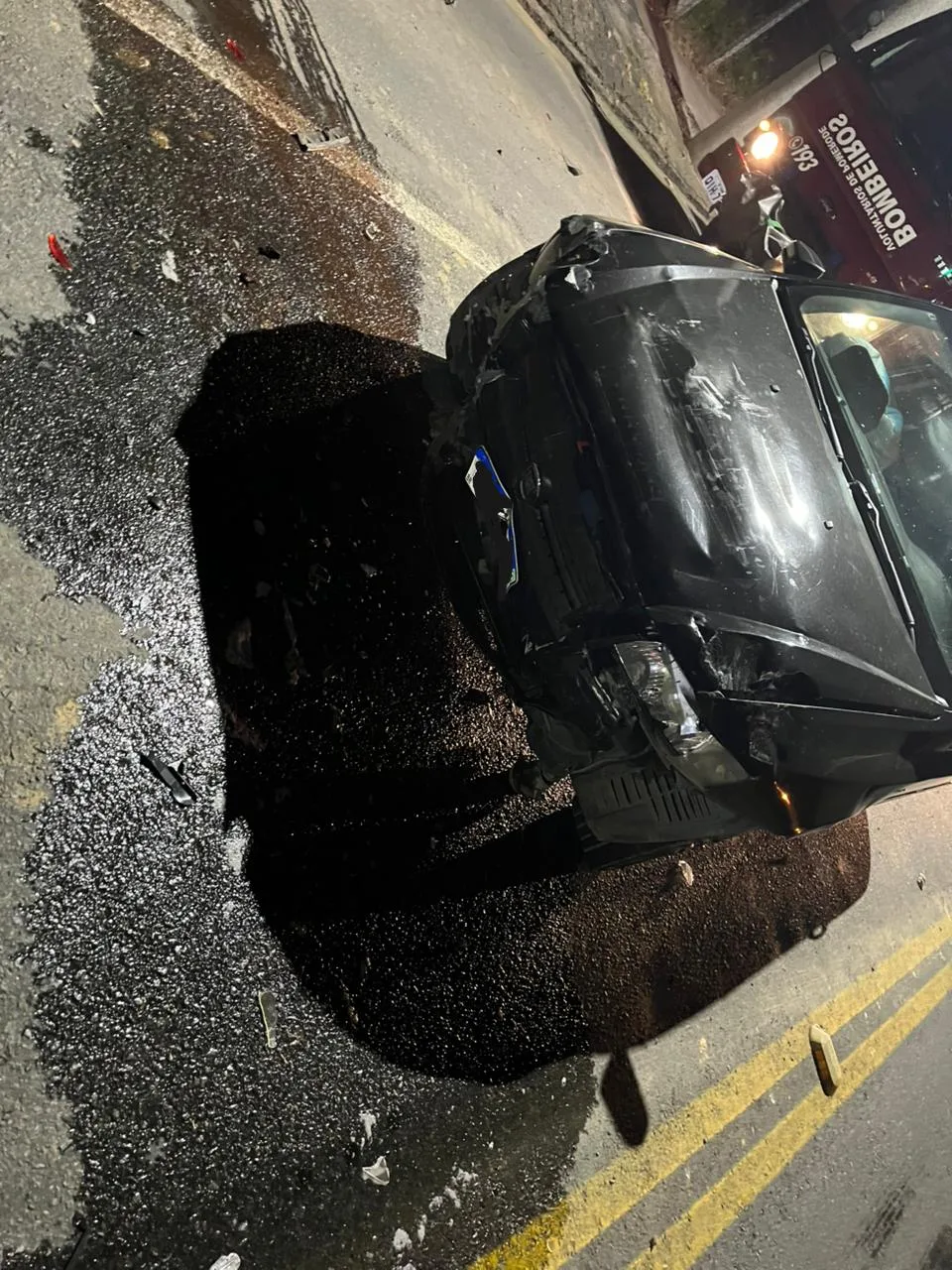 Motorista envolvido em acidente em Pomerode é preso por dirigir sob efeito de álcool