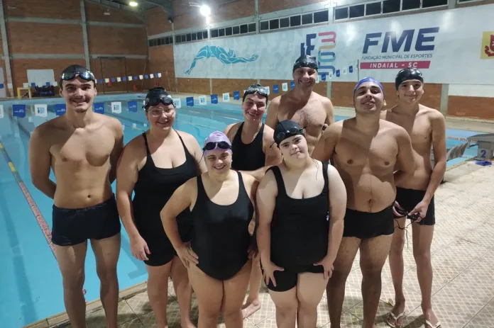 Equipe de Paradesporto/Natação de Indaial inicia treinos para 2026