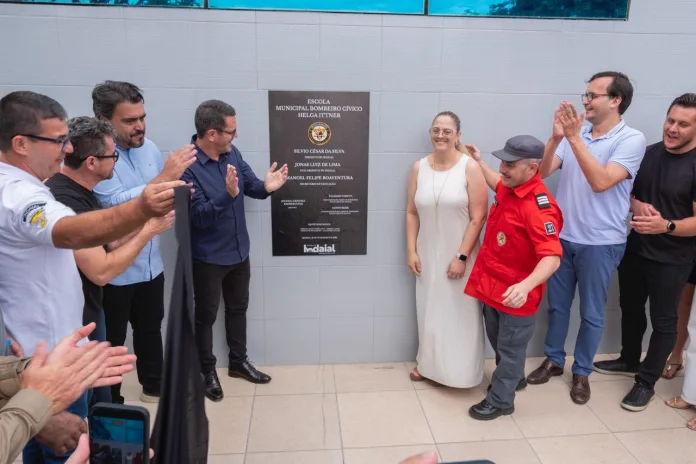 Indaial inaugura Escola Bombeiro Cívico Helga Ittner