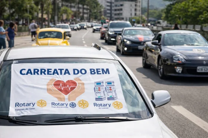Carreata do Bem mobiliza Timbó em corrente de solidariedade pelas ruas da cidade