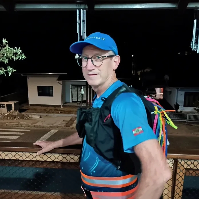 Timboense Vilmar Melere percorre 800 km a pé em jornada de fé até Aparecida (SP)