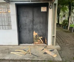 Estabelecimento comercial é alvo de furto durante a madrugada