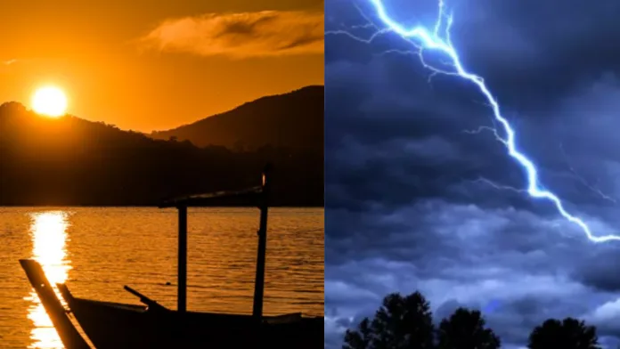 Onda de calor persiste, mas tempo muda na segunda-feira (30)