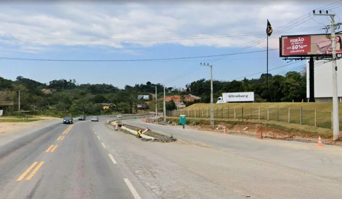 DNIT alerta para interdição da BR-470/SC, em Blumenau, nesta sexta-feira (27)