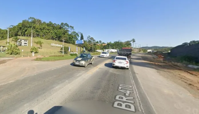 DNIT alerta para interdição da BR-470/SC, em Blumenau, nesta segunda-feira (13)