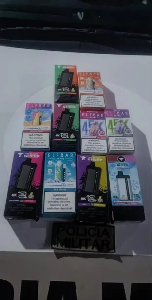 Polícia Militar flagra contrabando de cigarros eletrônicos em Indaial