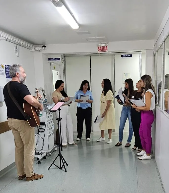ENCANTAR: música transforma cuidado em afeto no Hospital Oase