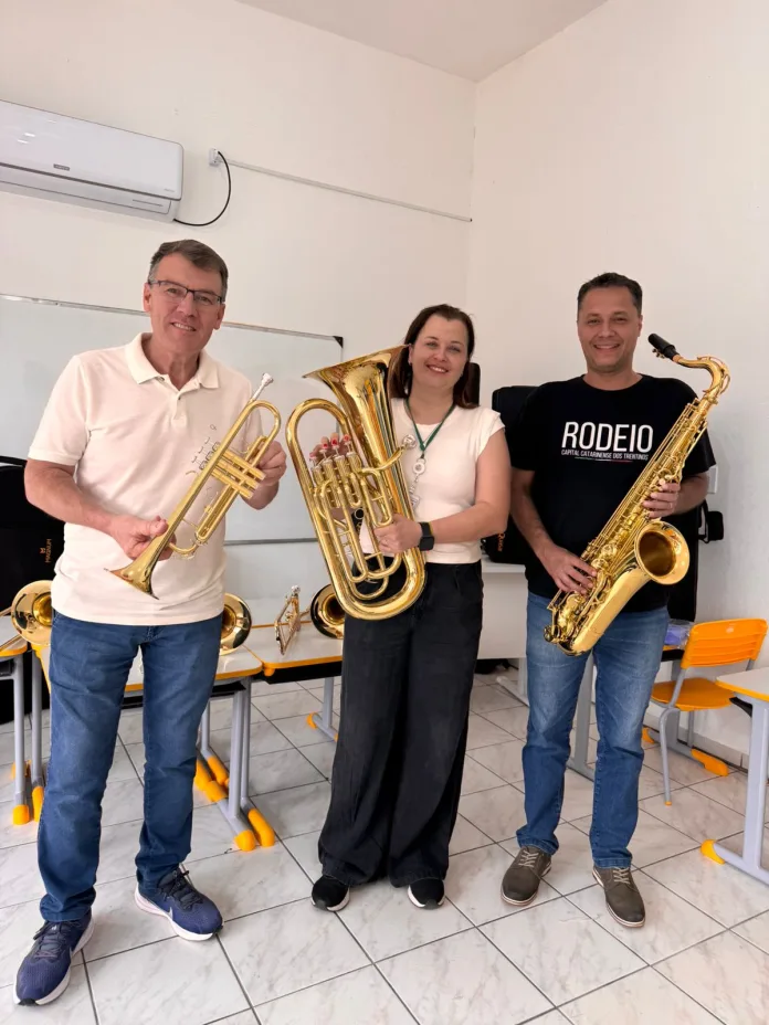 Município investe em educação musical