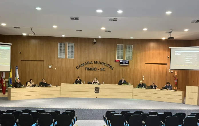 Câmara aprova projetos e auxílios em Timbó