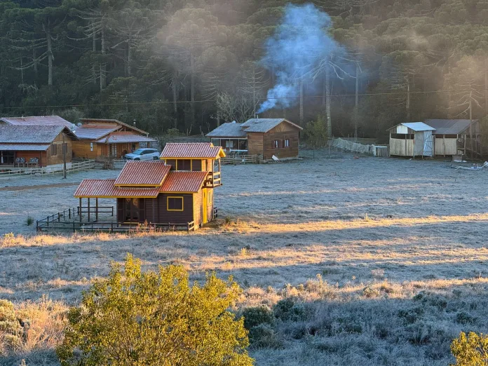 Santa Catarina registra amanhecer gelado e mínima de -5,6 °C nesta quinta-feira (21)