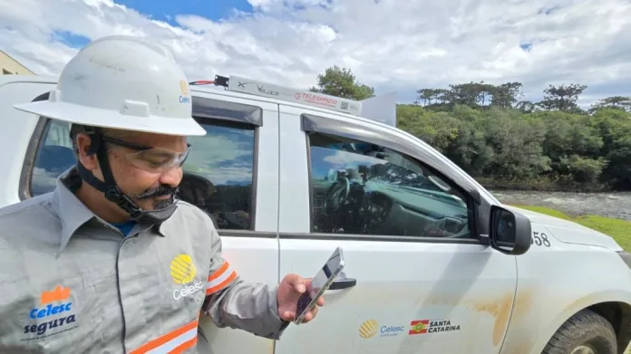 Celesc elimina pontos cegos de comunicação com uso de internet via satélite em toda a frota de emergência