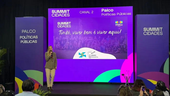 Timbó apresenta projeto EducaAção no Summit Cidades 2026
