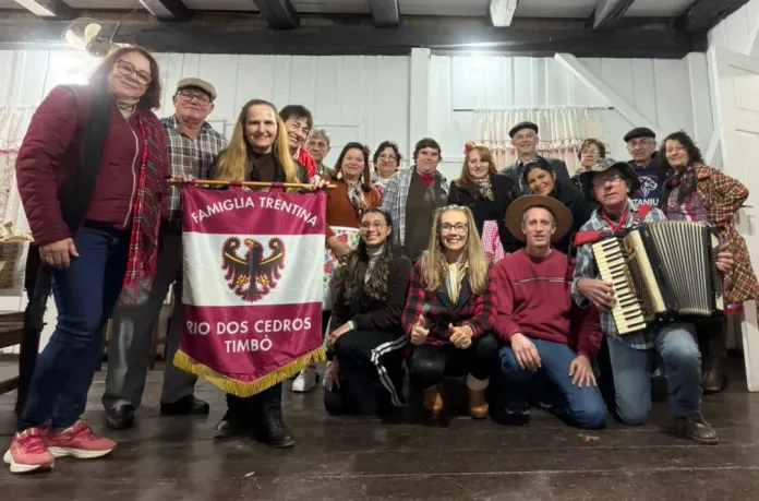 Família Trentina celebra tradições e cultura em encontro especial