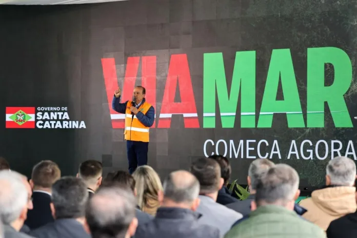 Governo do Estado lança edital para construção da VIAMAR, maior obra rodoviária da história de SC Por Rita Lombardi