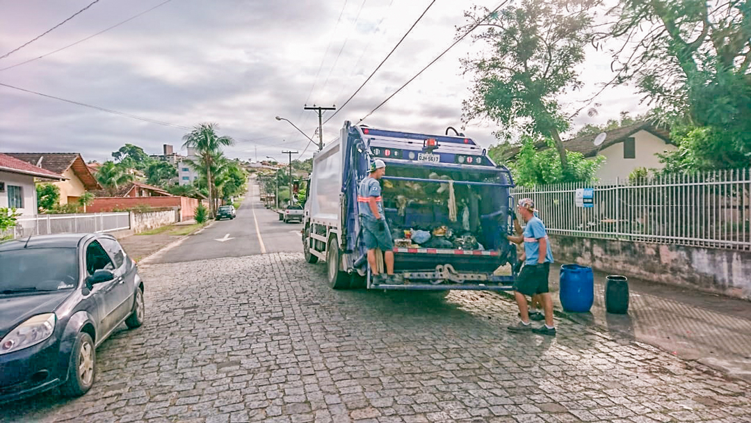 Samae informa mudanças na coleta de resíduos durante feriado de Páscoa em Timbó